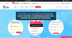 Desktop Screenshot of cabotelecom.com.br